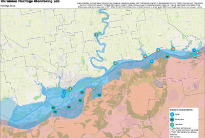 Наслідки підриву дамби Каховської ГЕС для культурної спадщини